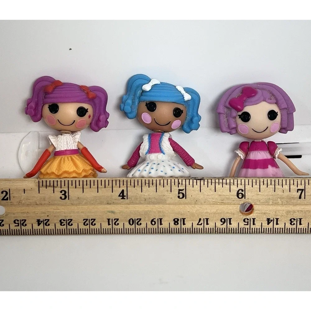 Mini Lalaoopsy Set Figures (pillow Featherbed/mittens Fluff'n'stuff/bigtop